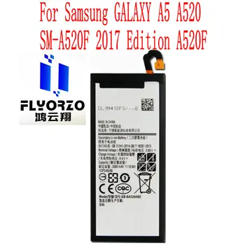 Yeni Yüksek Kalite 3000mAh EB-BA520ABE Pil Samsung GALAXY A5 A520 SM-A520F 2017 Sürümü A520F Cep Telefonu