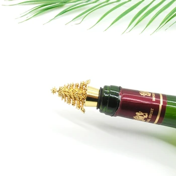 Noel Ağacı Şekilli Şarap Stoper Hediye Şarap Mantarları Metal Malzeme Şarap Stoper Şişe Fişi noel hediyesi ŞARAP SEVGİLİSİ için