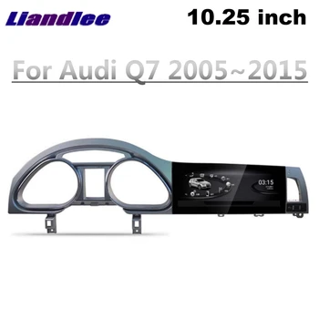 Liandlee Araba Multimedya Oynatıcı NAVI Için Audi Q7 4L V12 2005~2015 MMI 2G 3G Radyo Stereo CarPlay GPS 10.25 İNÇ Ekran Navigasyon