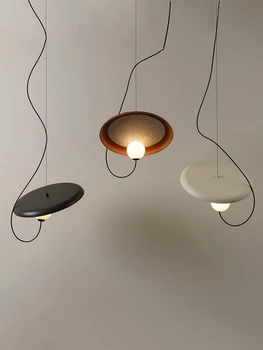 Yeni iskandinav Metal kolye ışıkları yemek odası avizeler Modern basit yatak odası başucu ada Bar sayacı manyetik tasarımcı lambaları