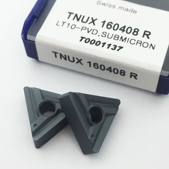 10 adet TNUX 160408 R CNC bıçak karbür ınsert çelik
