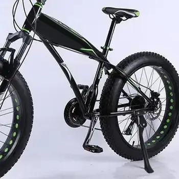 Bisiklet Kickstand Alüminyum Alaşımlı Bisiklet Kickstand Yüksek Mukavemetli Anti Kayma Diş Ayarlanabilir Uzunluk Kick Standı plaj arabası