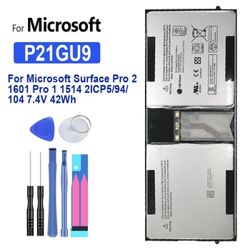 P21GU9 Pil 5676mAh Microsoft Surface Pro1 Pro2 Tablet Bateria