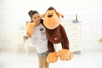 yeni yaratıcı maymun oyuncak büyük peluş uzun kol orangutan bebek hediye about110cm 0119