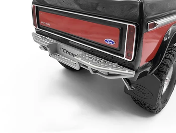 Araba Aksesuarları Metal Arka araba tamponları İçin 1/10 ölçekli Rc Araba Modeli TRX4 Bronco Gövde Çantası Modifikasyon Parçaları