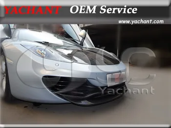 V Desen CF Karbon Fiber YC Tasarım Ön Dudak Fit 2011-2014 McLaren MP4 12-C 650S