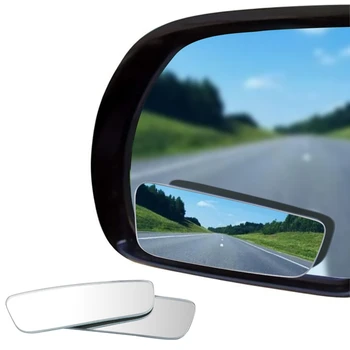 Araba Dikiz Kör Nokta Ayna 360 Derece Dönen Dikdörtgen Güvenlik Yan Ayna Geniş Açı Araba Kamyon Eğitim sürücü