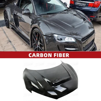 P Stil Karbon Fiber Kaput Audi R8 V8 V10 2008-2015(JSKADA512022)