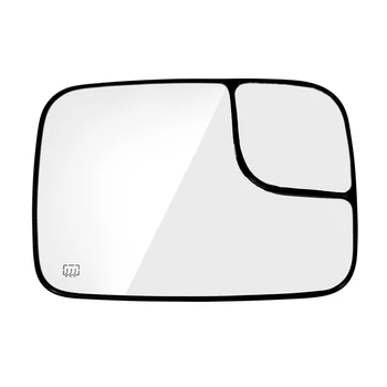 Araba Ön Sağ İsıtmalı Yan Kapı Kanat Dikiz Aynası lens camı 5161010AA Dodge Ram 1500 1998-2010 için