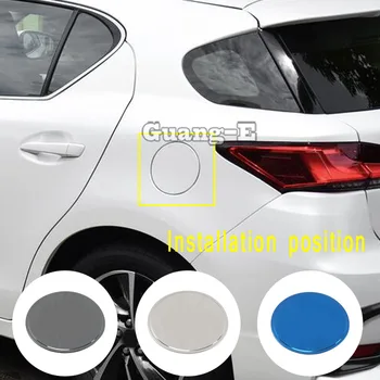 Lexus CT için CT200h 2019 2020 2021 2022 2023 2024 Araba Sopa Styling Süs Gaz/Yakıt/Yağ depo kapağı Kapağı Çerçeve Trim Parçaları Davlumbaz