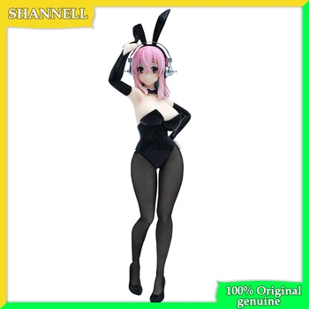 SUPERSONICO Siyah ıpek tavşan kız 100 % Orijinal hakiki PVC Action Figure Anime şekilli kalıp Oyuncaklar Şekil Koleksiyonu Bebek Hediye