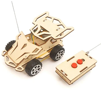 Sıcak Satış KÖK Oyuncaklar Bilim Projesi Eğitim Dıy Kiti Kablosuz 4WD Uzaktan Kumanda Araba Modeli Bilimsel Deney Oyuncaklar Kitleri
