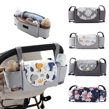 Bebek çantası Arabası Arabası Organizatör Bebek Arabası Aksesuarları Arabası Bardak Tutucu Kapak Arabası Organizatör Seyahat Aksesuarları