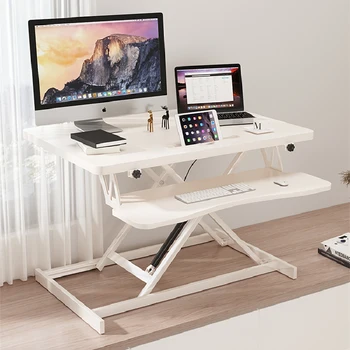 Yüksekliği Ayarlanabilir Ofis Masası Ergonomik Katlanabilir Beyaz Masaları Yatak Odası Lüks Yazı Biurka Bilgisayarowe Modern ev mobilyası