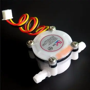 F019 Su Akış Sensörü Hall Akış Sensörü Anahtarı Akış Ölçer Debimetre Su Kontrol Sayacı 0.3-6L / dak