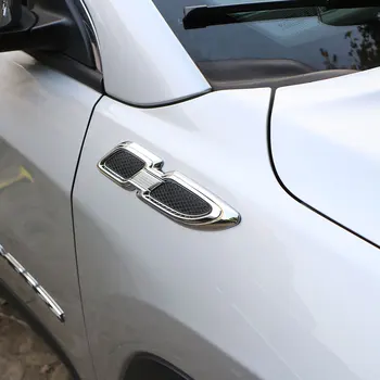 Yeni 3d Sticker Araba Styling Havalandırma Hava Akış Çamurluk Sticker Araba Ford Fusion Fiesta Odak Mk1 Mk2 Mk7 Jdm Etiket 4x4 Aksesuarları