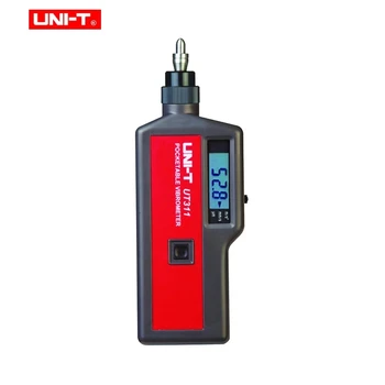 UNI - T UT311 Dijital Titreşim Test Cihazı hızlanma hız deplasman Ölçü 2k sayısı lcd ekran Entegre tip vibrometre