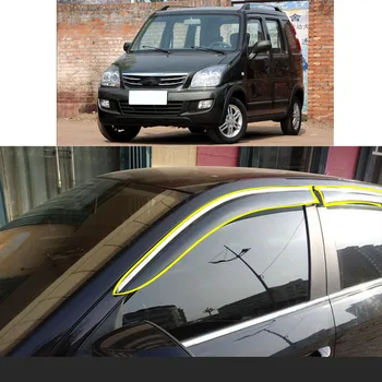 Araba Vücut Şekillendirici Sticker Plastik pencere camı Rüzgar Visor Yağmur / Güneş koruyucu havalandırma SUZUKİ Vagon R X5 2012 2013 2014 2015 2016