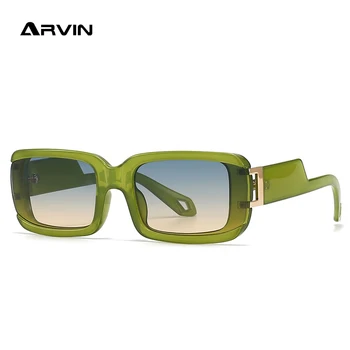 Moda Akım Kare Güneş Kadınlar Lüks Marka Tasarımcısı UV400 Gözlükleri Erkekler Vintage Popüler Gözlük Oculos De Sol
