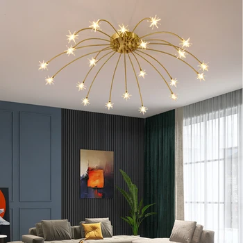 Modern gypsophila avize İskandinav minimalist tasarım oturma odası yemek odası yatak odası tavan lambası yaratıcı moda LED aydınlatma