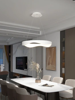 Modern Basit LED Avize İskandinav Oturma Odası Yemek Odası Yatak Odası Mutfak Çalışma Cafe Ev Dekor iç mekan aydınlatması Asılı Lamba