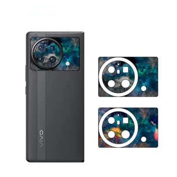 2 ADET Renkli Hidrojel Kamera Lens Filmi İçin Vivo X Kat 5G Şeffaf Arka Ekran Koruyucu İçin vivo X Not X80 Koruyucu Film