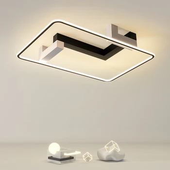 Modern LED tavan ışık oturma odası yatak odası için ışık koridor balkon tavan lambası mutfak tavan ışık yüzeyi montaj Fixturs