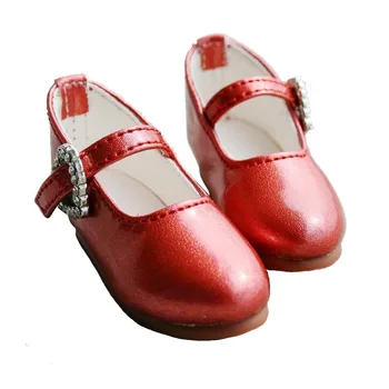 [wamami] 133 # Kırmızı 1/4 MSD AOD DOD BJD Dollfie Pu Deri Ayakkabı