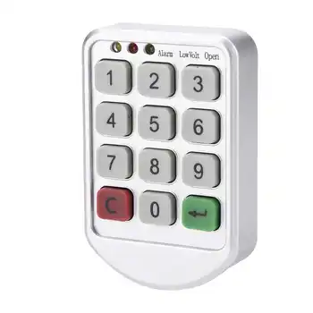 ABS Plastik Panel Dijital Elektronik Akıllı Şifre Tuş Takımı Numarası Dolap Kapı Kodu Kilidi