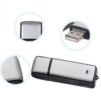 32G / 16G Mini USB Ses Kaydedici Şarj Edilebilir Dijital Ses Kayıt Ses Kaydedici PC Toplantı Röportaj Kayıt Hakiki