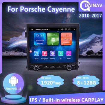 8G 128G Android Araba Radyo Porsche Cayenne 2010-2017 İçin Araba Stereo Multimedya Oynatıcı GPS Navigasyon Oto Ses Carplay Kafa Ünitesi