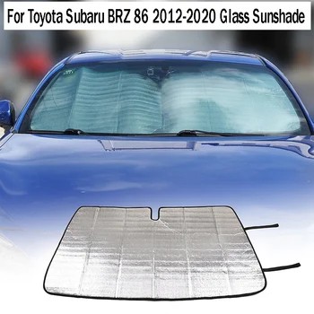 Araba Güneş Koruyucu Kapak Cam Güneş Gölge Toyota Subaru BRZ İçin 86 2012-2020 Cam Güneşlik