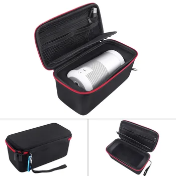 Taşınabilir Depolama Koruyucu EVA Kılıf Çanta Kutusu Bose SoundLink Revolve bluetooth hoparlör-Fiş ve Kablolar için Ekstra Alan
