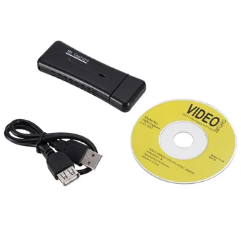 USB 2.0 Kayıt Yakalama Kartı PC DV Kamera için VCR / DVD Dönüştürücü Dizüstü Bilgisayar Dizüstü İzlerken Video Stüdyo Adaptörü
