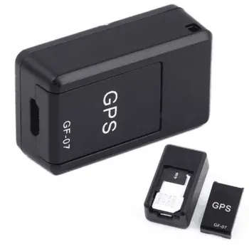 GF07 GSM GPRS Mini Araba Manyetik GPS Anti-Kayıp Kayıt Gerçek zamanlı Takip Cihazı Bulucu Izci Destek Mini TF kart