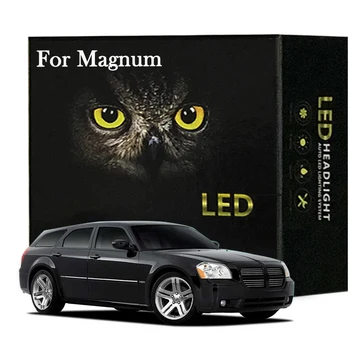 Araba Led İç İşık Kiti Dodge Magnum 2005 İçin 2006 2007 2008 LED Ampuller Dome Harita Canbus Hata Yok