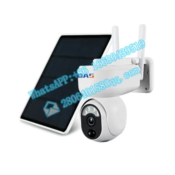 Kablosuz Wifi 3g 4g YADAS mini Açık / ev Gece Görüş 1080p Pır Hareket Algılama şarj edilebilir pil Güç Güneş kamera